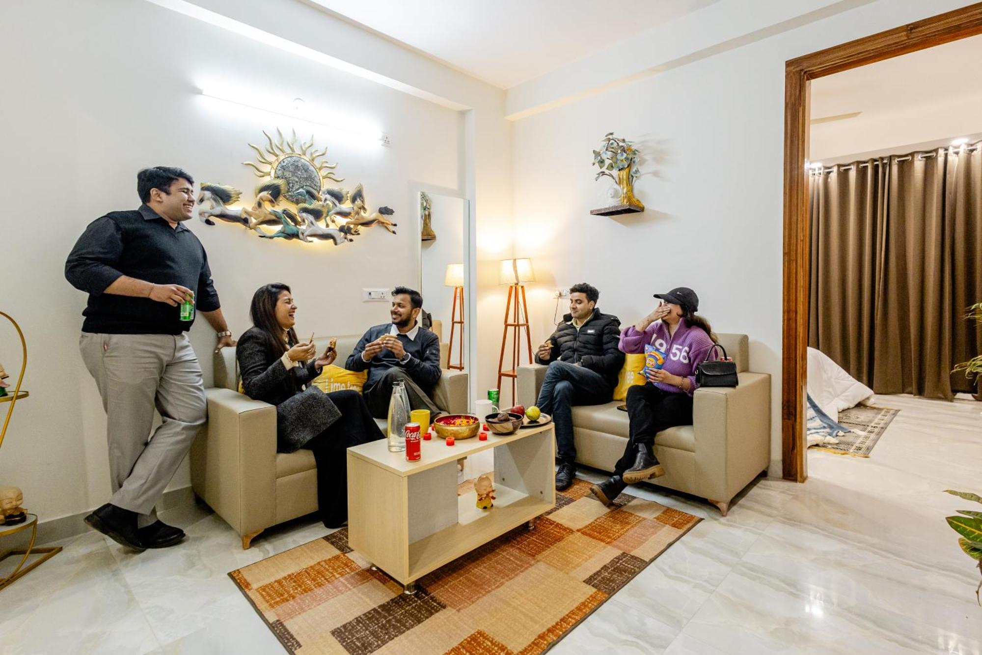 Lime Tree Service Apartment Golf Course Road, Gurgaon Exterior foto